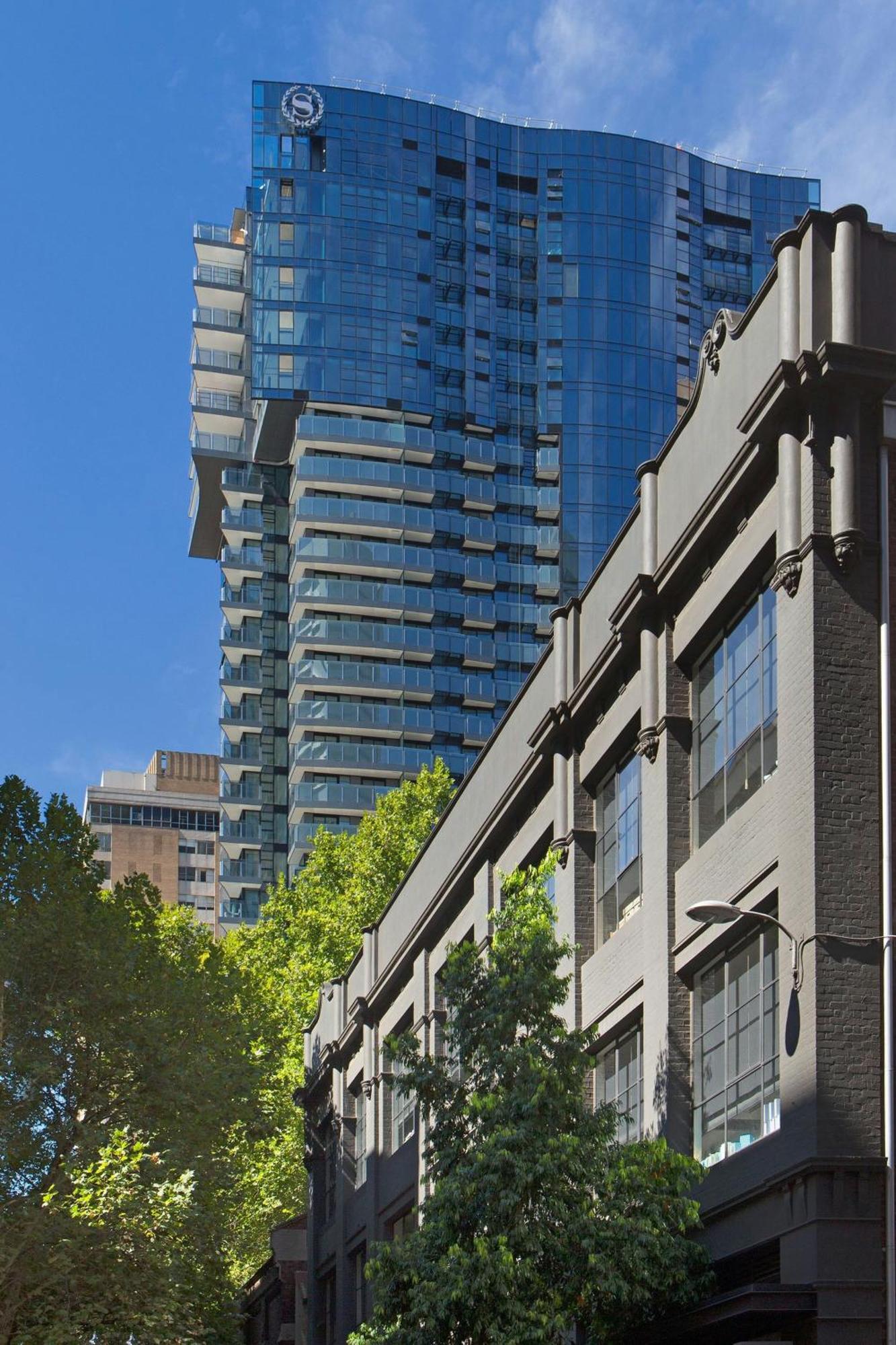 Sheraton Melbourne Hotel Eksteriør billede The building's facade